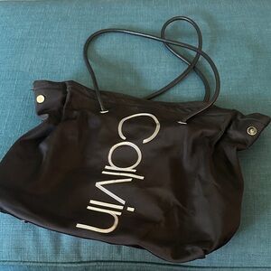 Calvin Klein Black Tote Bag